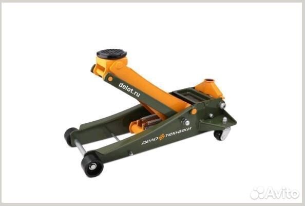 Домкрат подкатной 3,5 т 100-533мм двухплунжерный