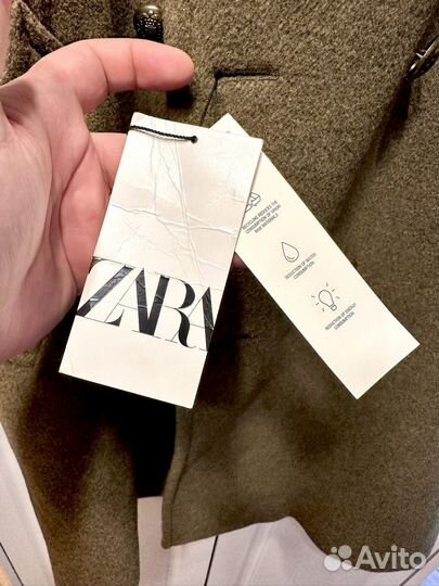 Пальто мужское весеннее-осеннее Zara новое