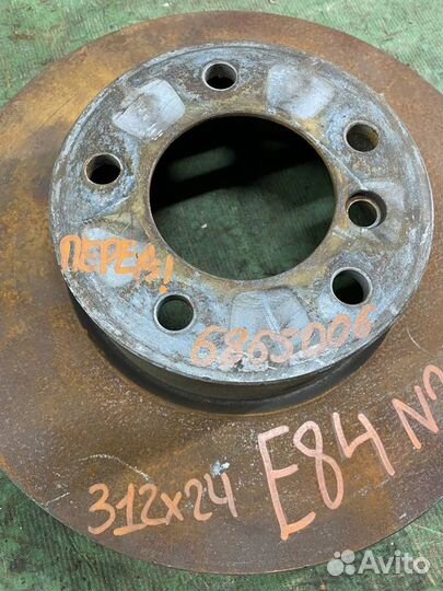 Передние тормозные диски BMW X1 E84 бмв х1 е84