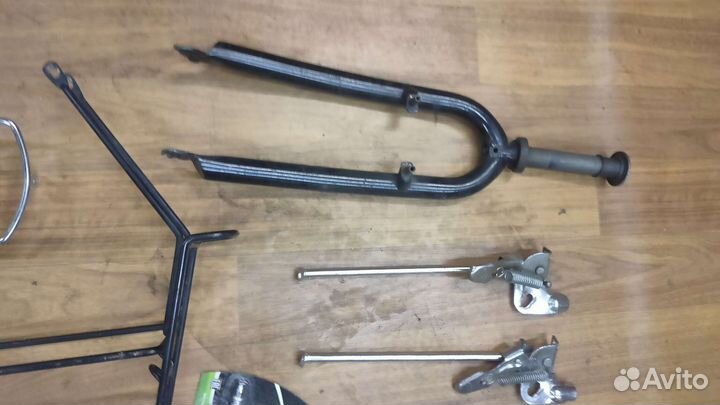 Велозапчасти новые и бу остатки