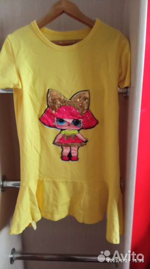 Летнее платье для девочки