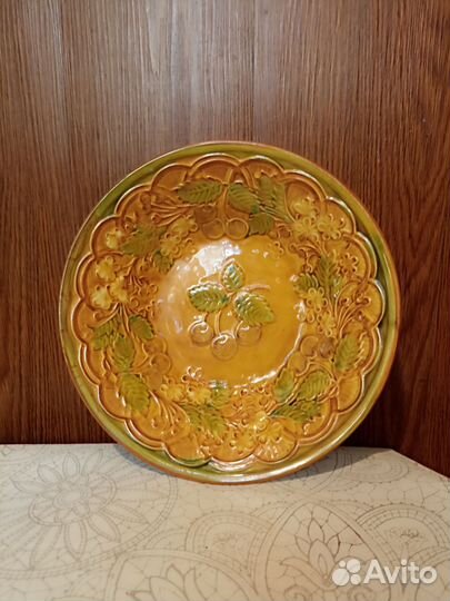 Тарелка керамическая