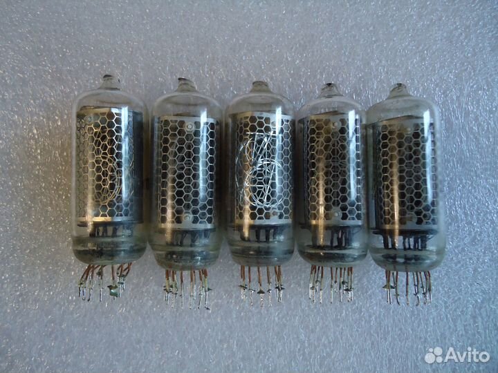 Индикаторные радиолампы ин-8-2/ин-14/ин-16/ив-18