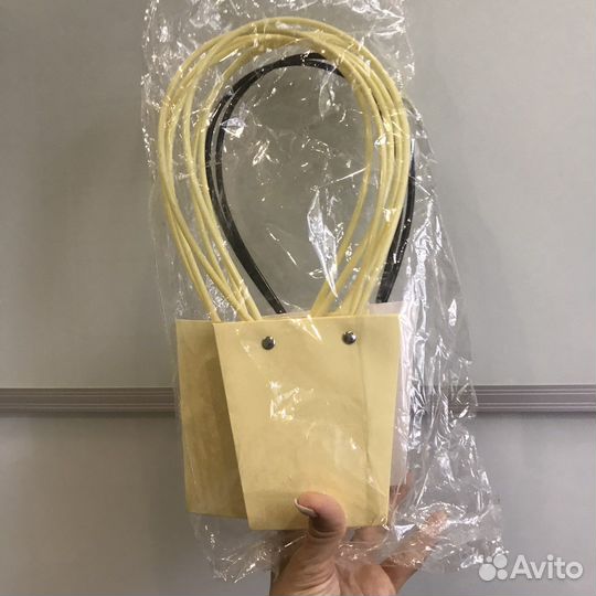 Флористическая сумка для цветов трапеция