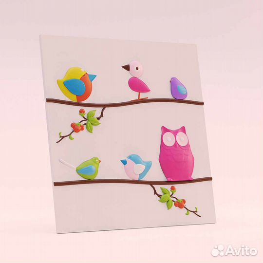 Гипсовая 3D панель 