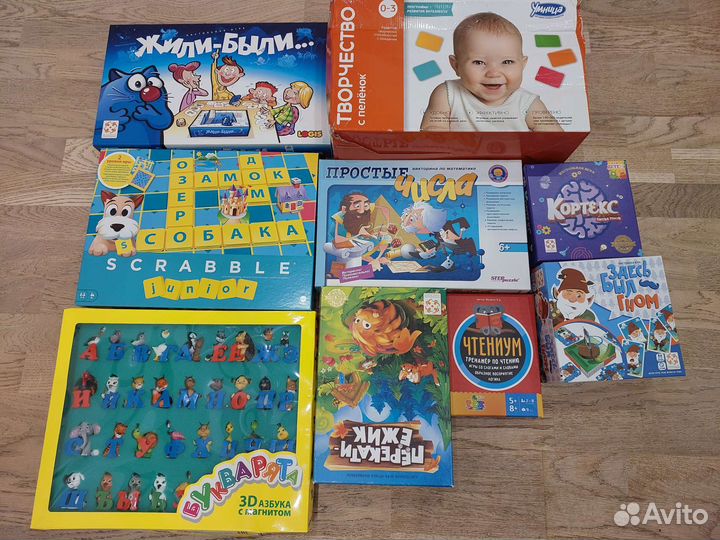 Игры Djeco, mideer, умница