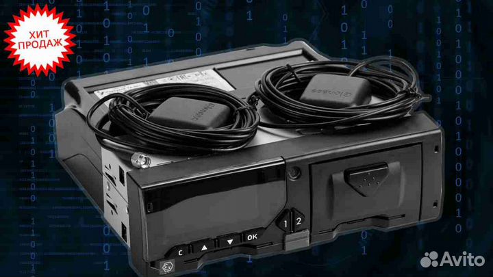 Тахограф Меркурий та001 с скзи.Под ключ