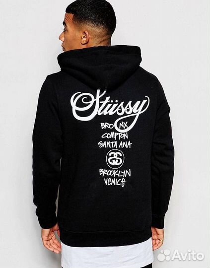 Зип худи Stussy new 2023