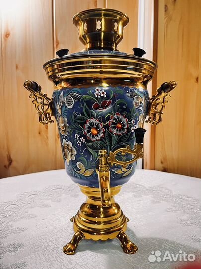 Самовар электрический расписной