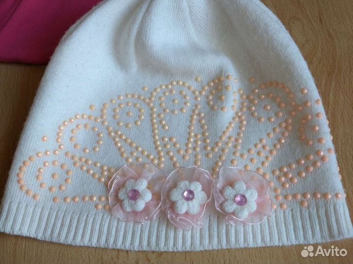 Детские шапочки для девочек