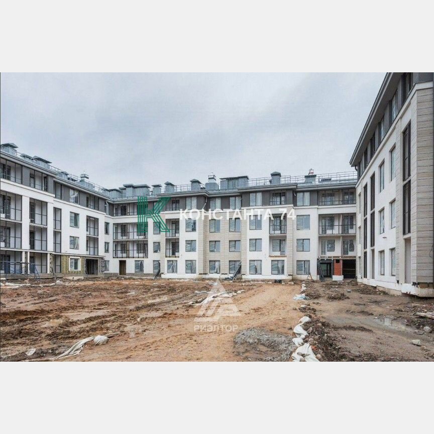 Квартира-студия, 25,1 м², 1/4 эт.