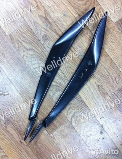 Реснички BMW X5 E70 Lumma на передние фары