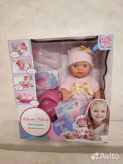 Новая кукла пупс, 30 см