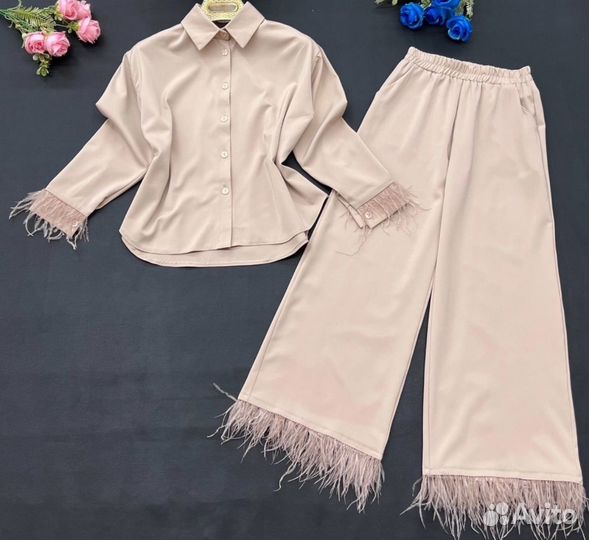 Брючный костюм для девочки 134-146