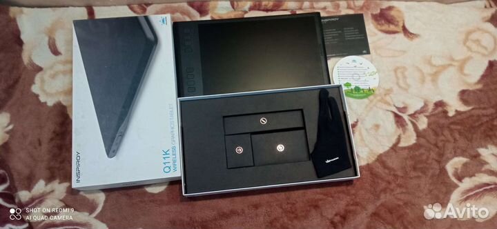 Графический планшет huion Q11K inspiroy