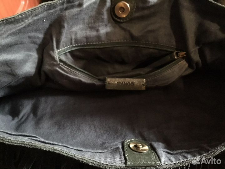 Cумка Mango замша натуральная