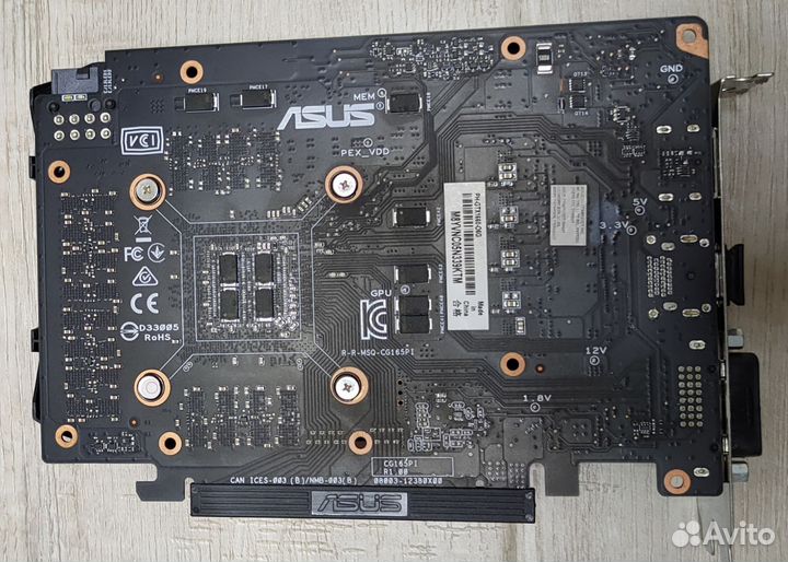 Видеокарта Asus phoenix 1660