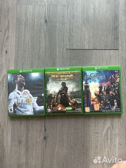 Fifa18 Deadrising 3 kingdom Hearts