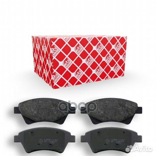 Колодки тормозные дисковые 16477 Febi