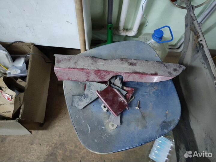 Бампер задний kia spectra