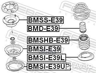 Проставка пружины bmsi-E39L bmsi-E39L Febest