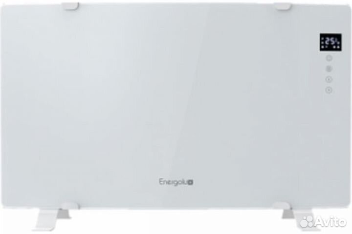 Конвектор электрический Energolux ECH-1000E-J1-WG, белое стекло