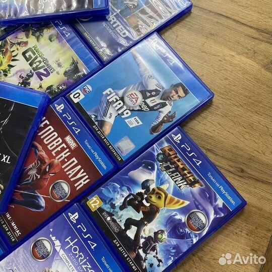 Игры для PS 4 в ассортименте