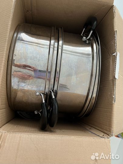 Мантоварка-пароварка большая 34 см диаметр