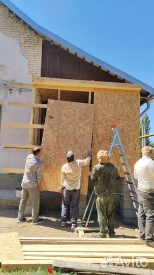 Строительство пристройки, Террасы, Навесы