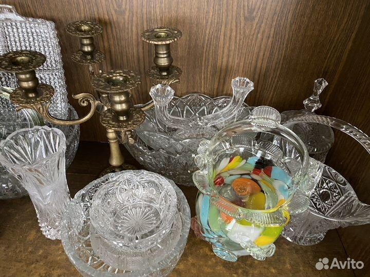 Хрустальная посуда СССР