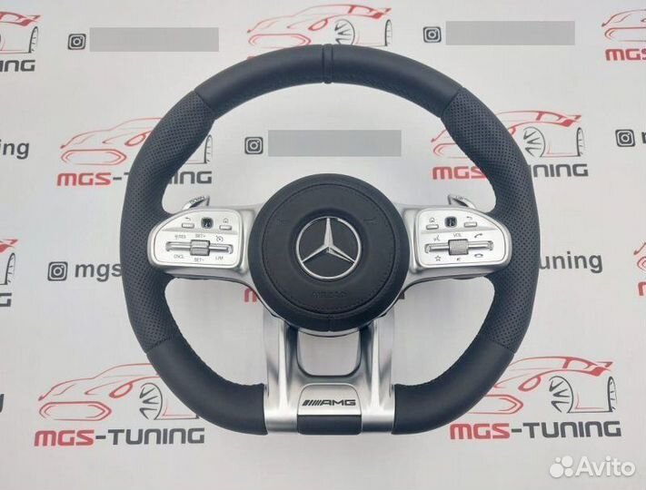Руль GLE 63 AMG Кожа на Mercedes GLE V167
