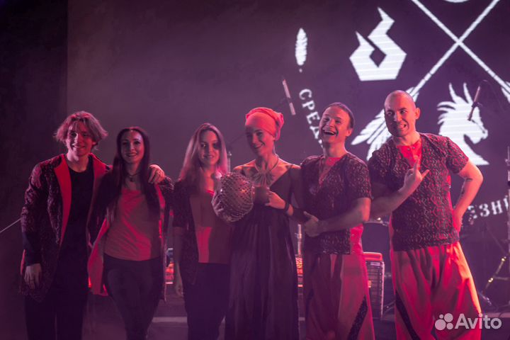 Артисты на праздник. Шоу африканских барабанов