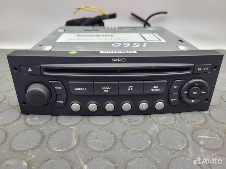 Магнитола Citroen C5 X7 ES9A 3.0 2008
