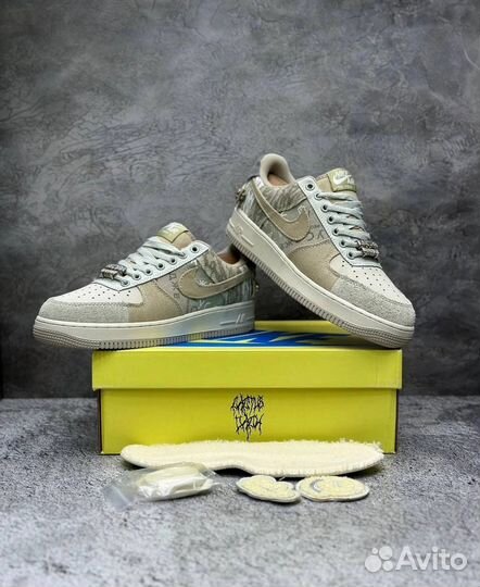 Кроссовки мужские зимние Nike air Force 1