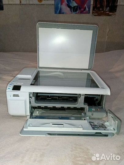 Принтер сканер копир цветной hp photosmart c4483