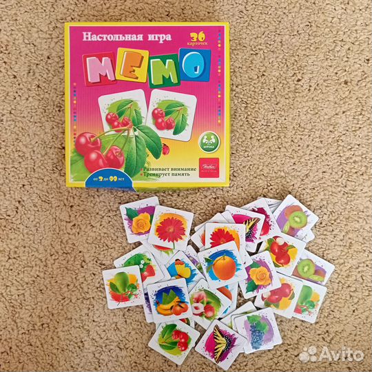 Настольная игра Мемо