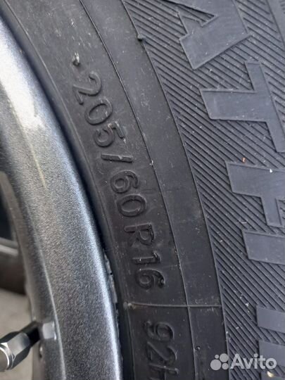 Комплект летней резины r16