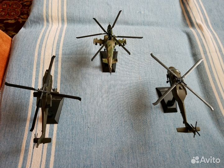 Модели вертолетов металл