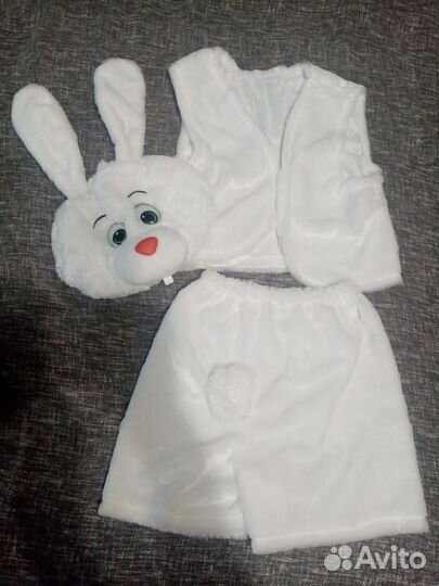 Костюм зайчика 116-122 р-р