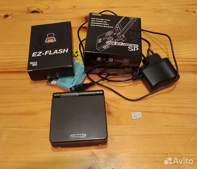 Game Boy Advance SP ips mod + EZ-flash Omega +16GB