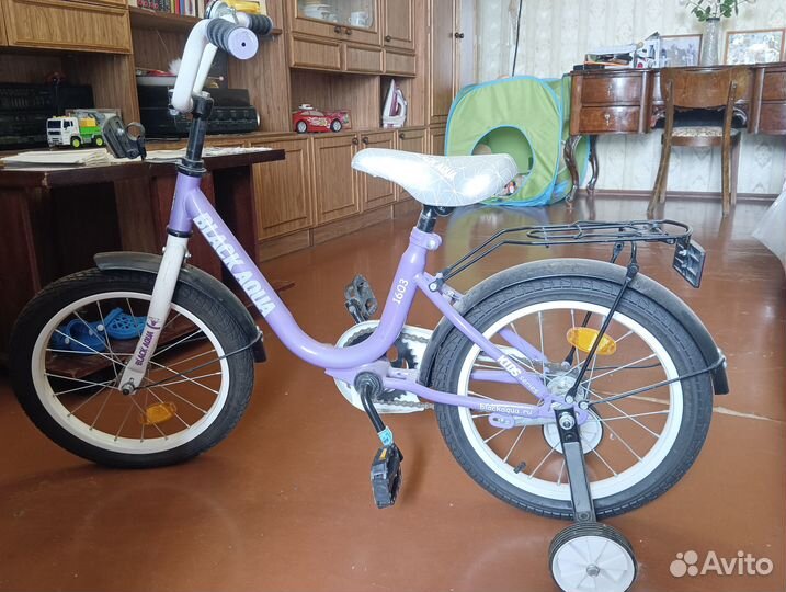 Детский двухколесный велосипед Black Aqua 1603