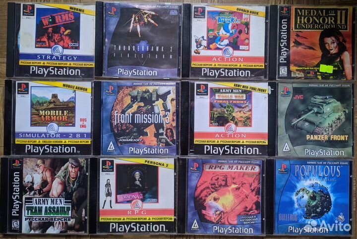 Игры для Ps1, Dreamcast