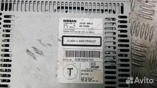 CD-чейнджер nissan almera N16 (SML20I801)