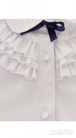 Блузка школьная 9 лет/ 134 см
