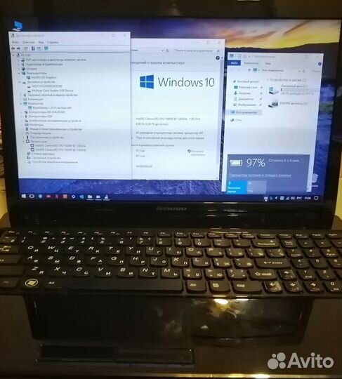 Ноутбук lenovo G580