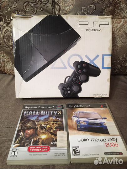 Игровая консоль sony playstation 2