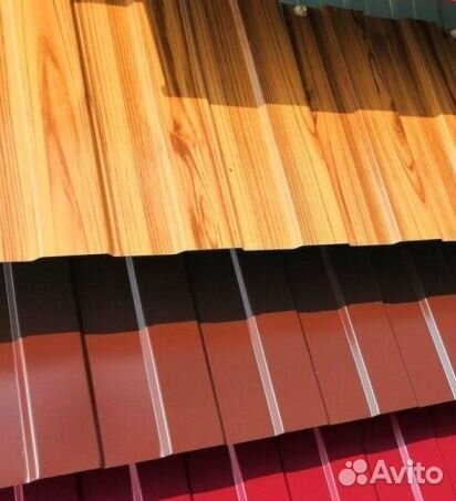 Профнастил С8 окрашеный, м2