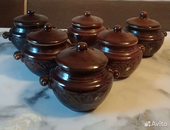 Горшочки для запекания 6 шт