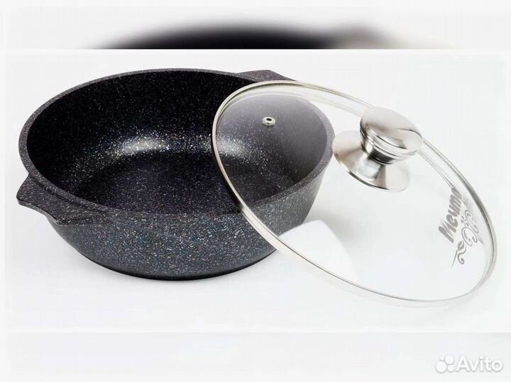Сковорода-Жаровня 4л Гранит star