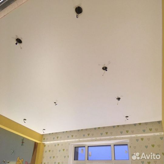 Натяжные потолки